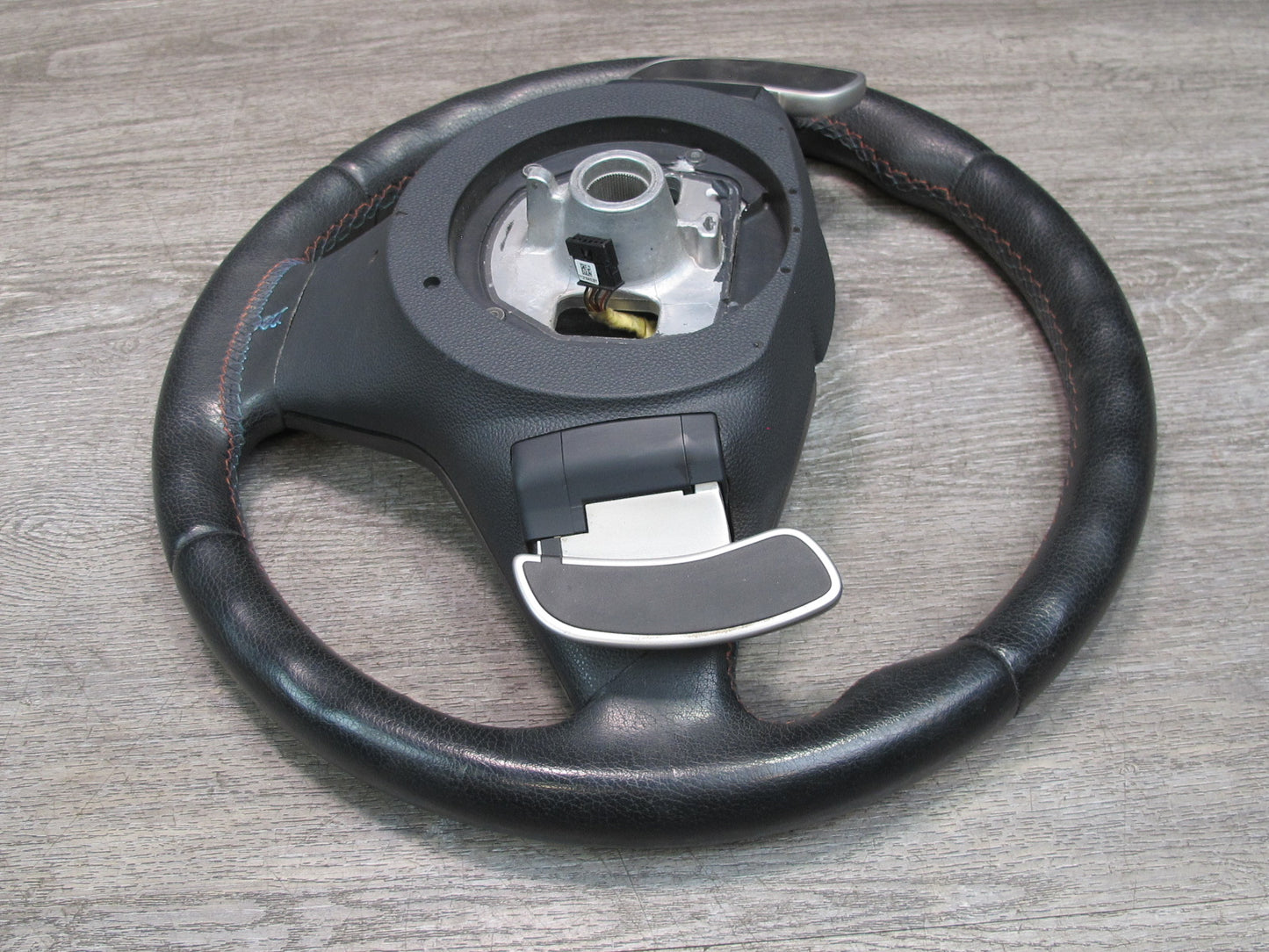 2006-2010 BMW E63 E64 SMG M Sport Leather Steering w Controls & Paddles
