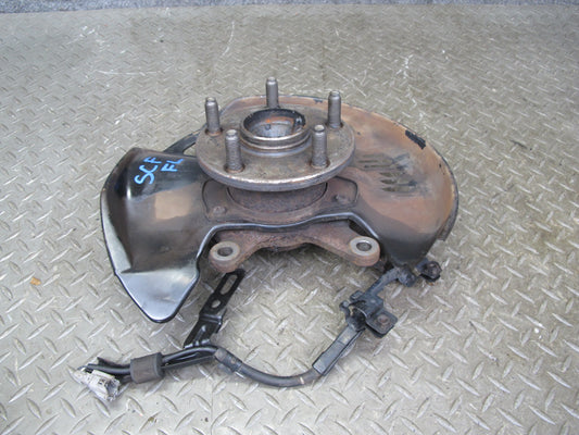 92-00 Lexus UZZ30L SC300 SC400 RWD Front Left Spindle Knuckle Wheel Hub OEM