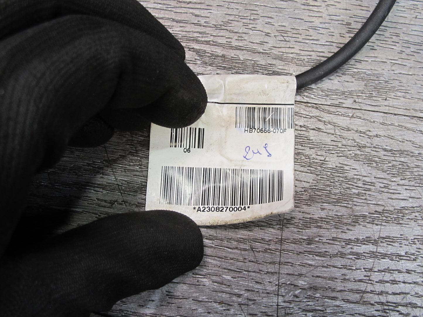 07-12 Mercedes R230 Sl-class Trunk Lift Assist Cylinder Pipe Line Wiring Set OEM