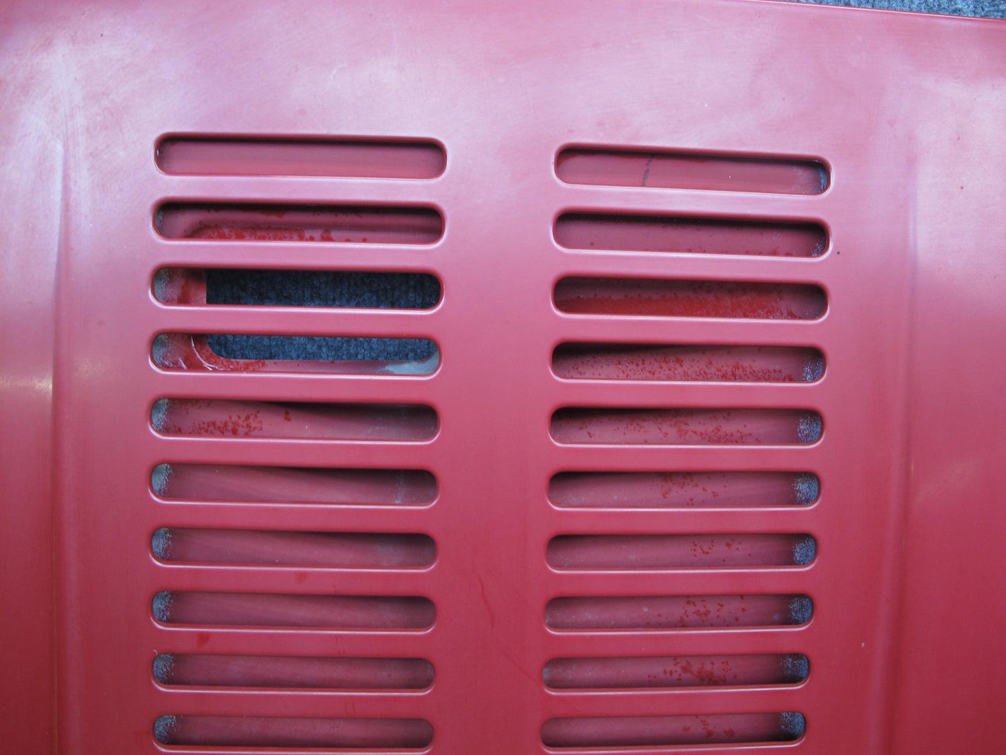 91-95 Toyota SW21L MR2 NON Turbo Rear Engine Hood Deck Lid Cover RED OEM