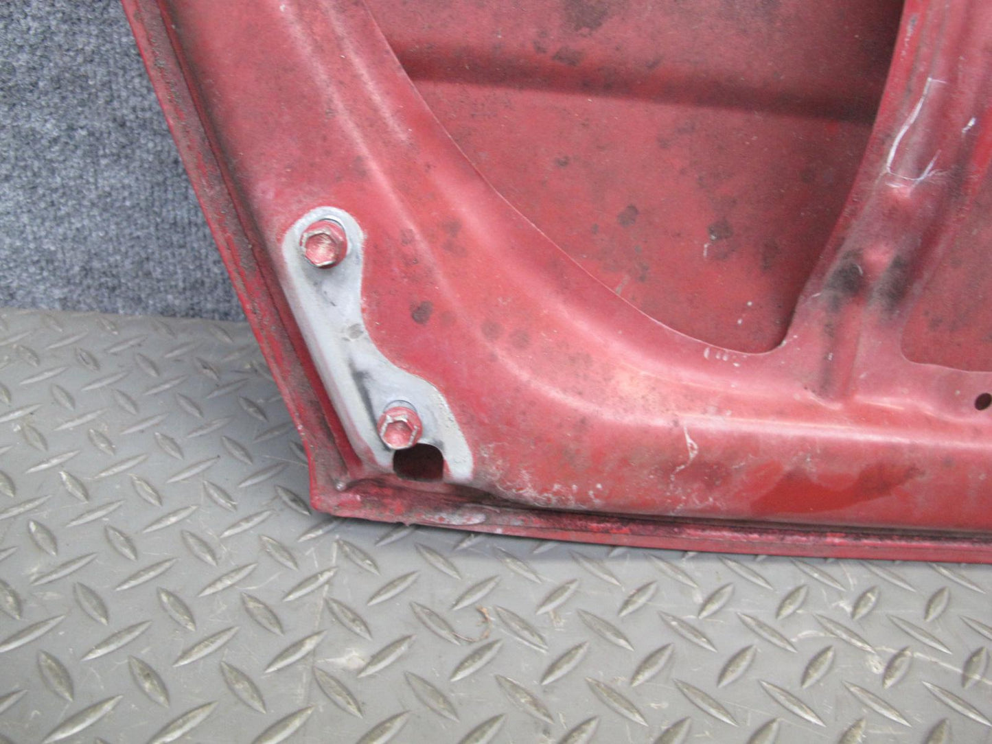 91-95 Toyota SW21L MR2 NON Turbo Rear Engine Hood Deck Lid Cover RED OEM