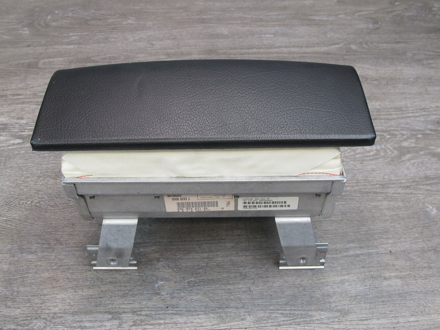 97-03 PORSCHE BOXSTER 986 FRONT RIGHT PASSENGER SIDE DASH SRS AIRBAG 99680307106 OEM