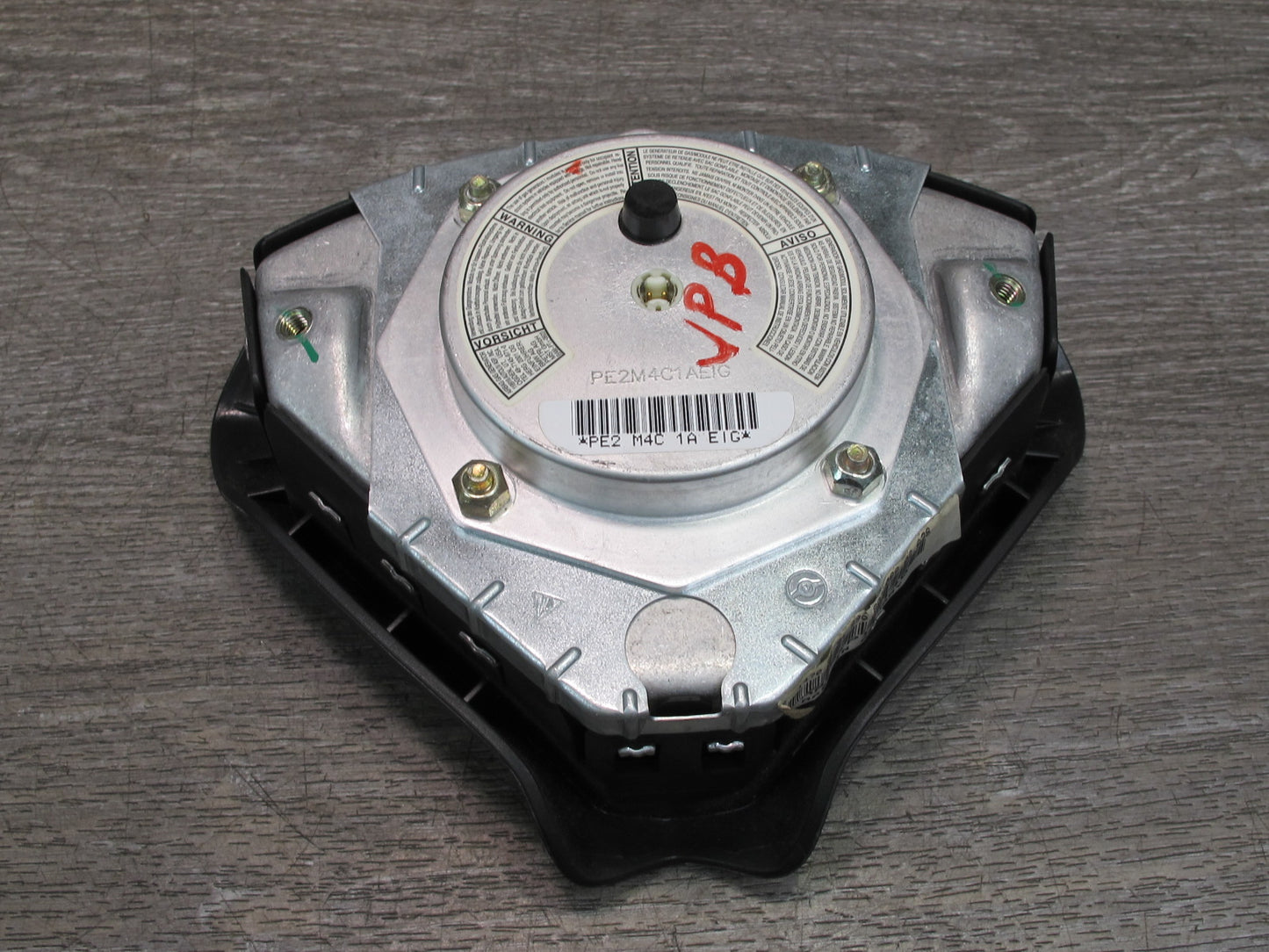 97-04 PORSCHE BOXSTER 986 FRONT LEFT DRIVER SIDE STEERING WHEEL SRS AIRBAG OEM