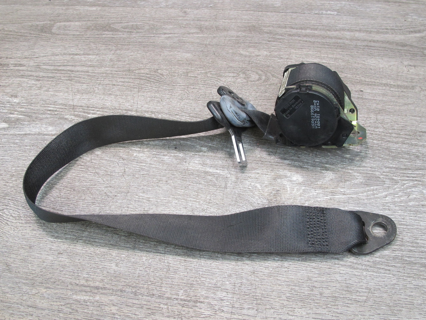 97-01 PORSCHE BOXSTER 986 FRONT LEFT & RIGHT SIDE SEATBELT RETRACTOR SET OEM