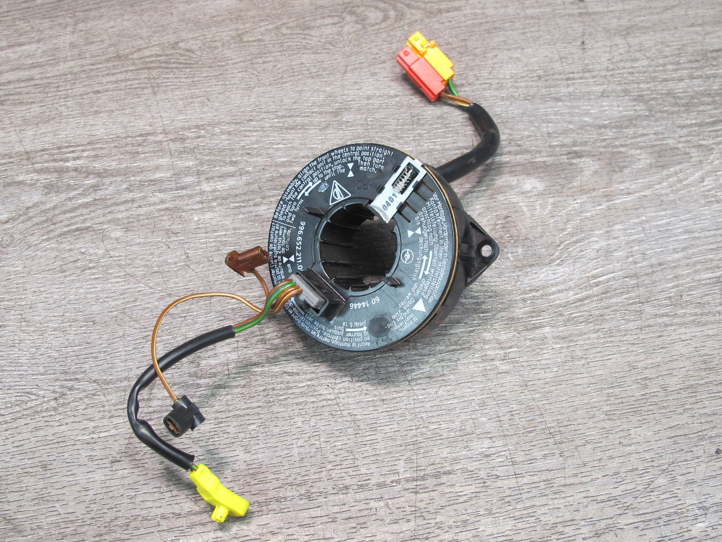 97-04 PORSCHE BOXSTER 986 STEERING COLUMN CLOCK SPRING 99665221100 OEM