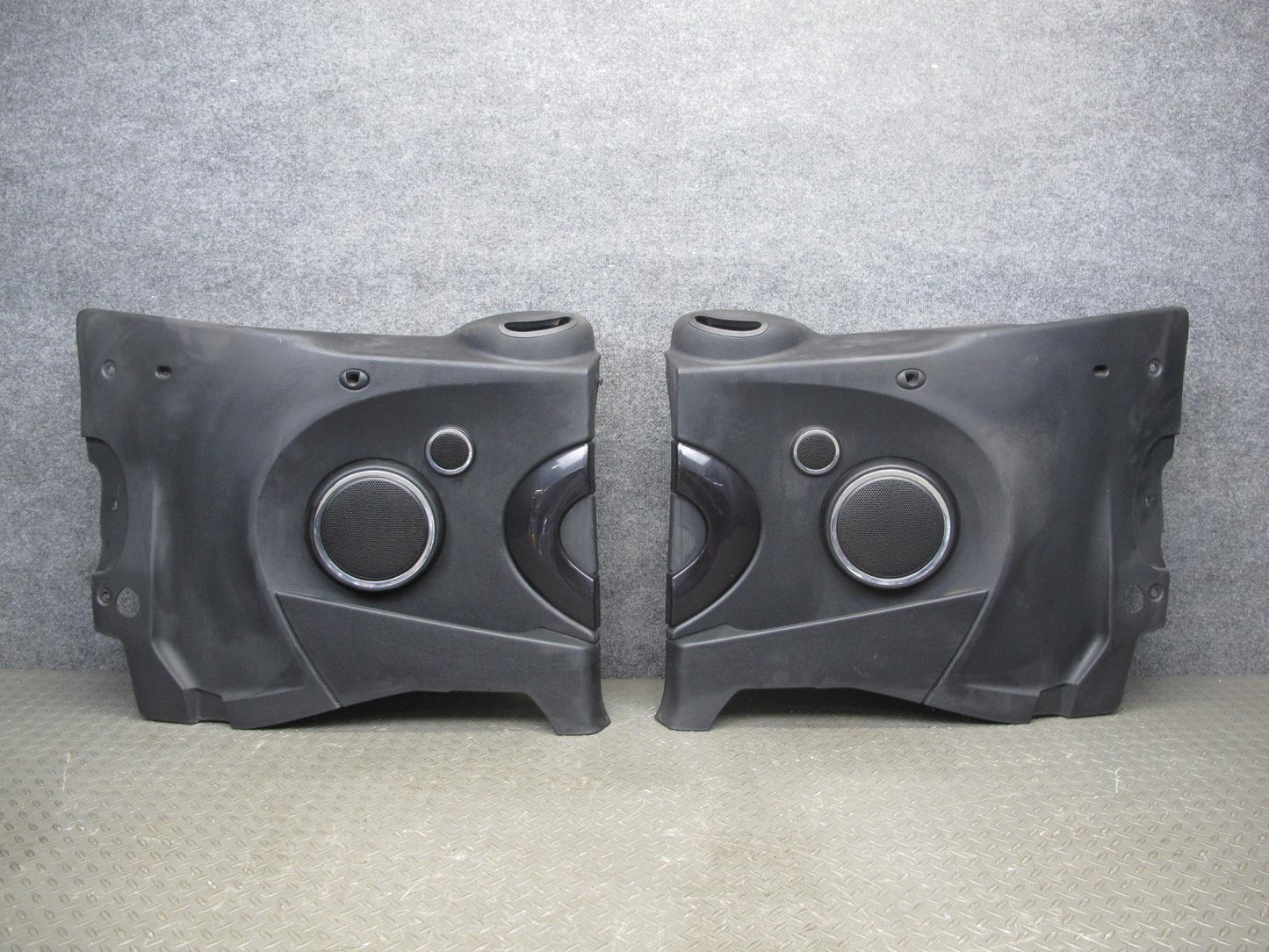 09-15 Mini Cooper R57 Convertible Set of 2 Rear Quarter Interior Trim Panel OEM