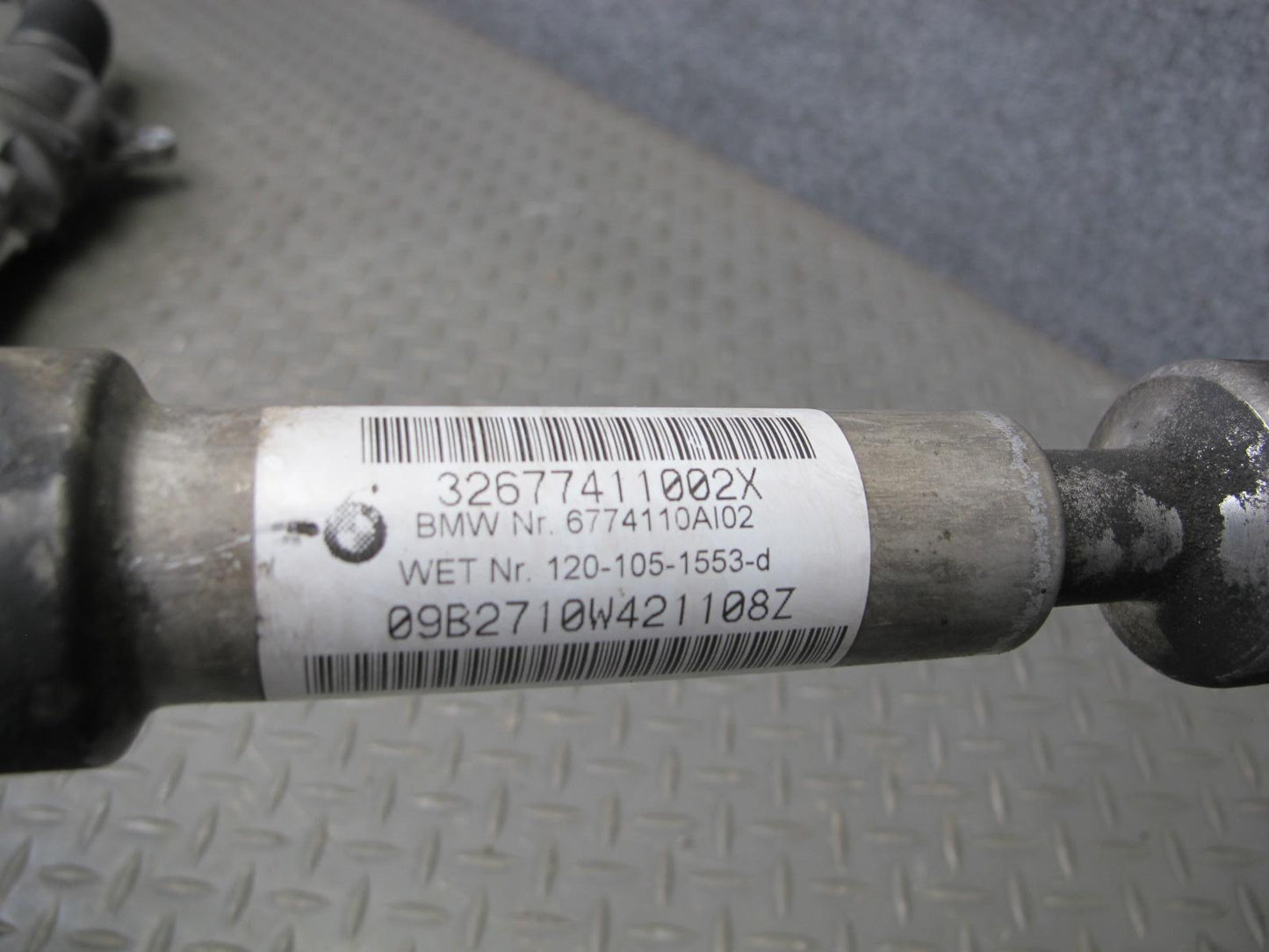 2010-2011 BMW X6 E72 Hybrid Electric Steering Rack & Pinion Gear Box Assembly