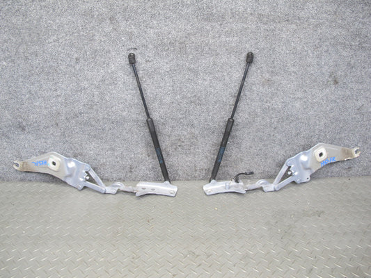 2008-2014 BMW E71 E72 X6 Front Left & Right Hood Hinge w Support Set of 2