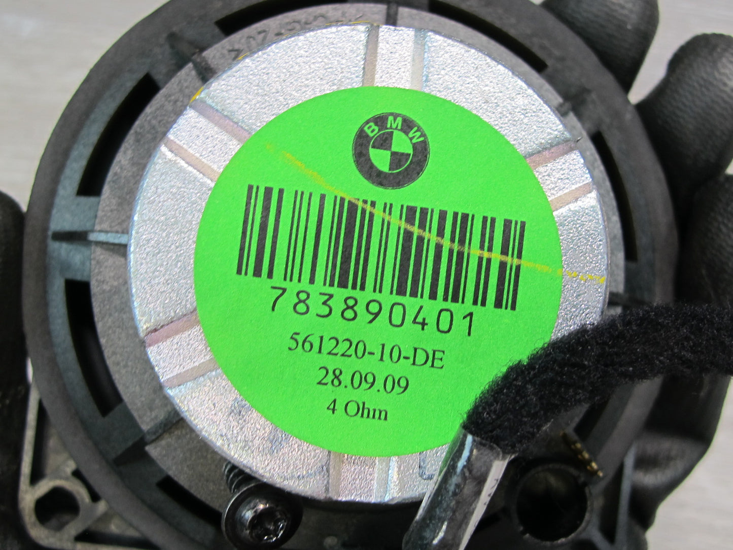 2008-2014 BMW E71 E72 X6 Front & Rear Door Individual Audio Tweeter Speaker Set