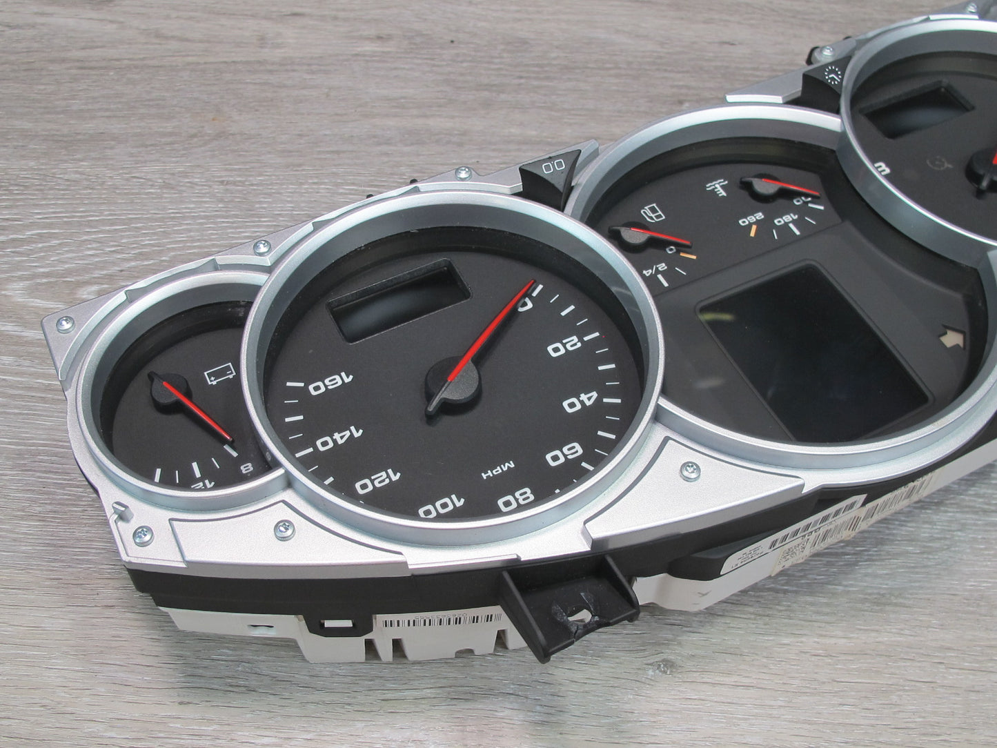09-10 Porsche Cayenne 957 GTS Speedometer ECU Kessy Ignition Module W/ KEY Set