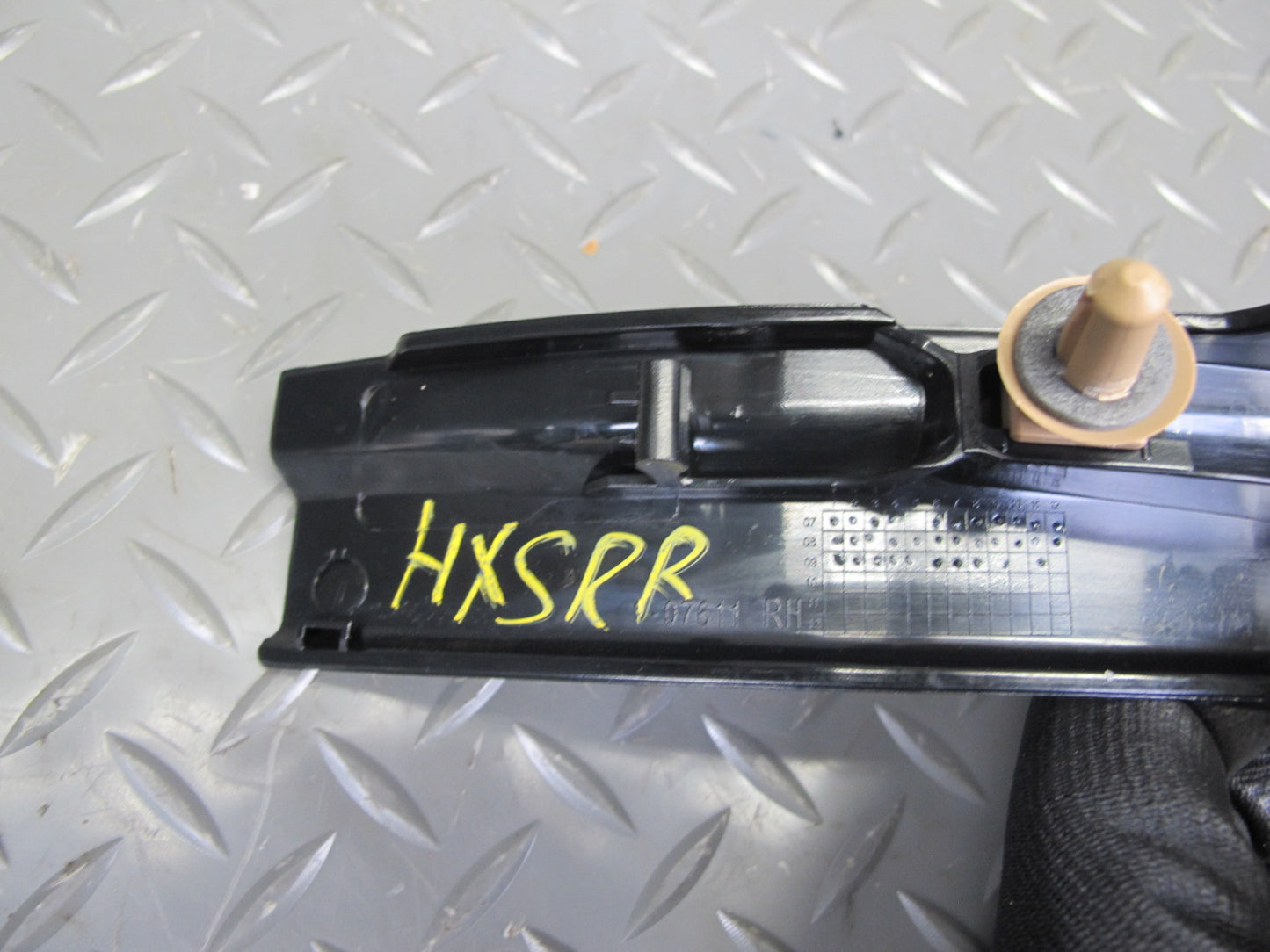 08-14 BMW X6 E71 E72 Rear Left & Right Side Door Scuff Sill Plate Trim Panel Set