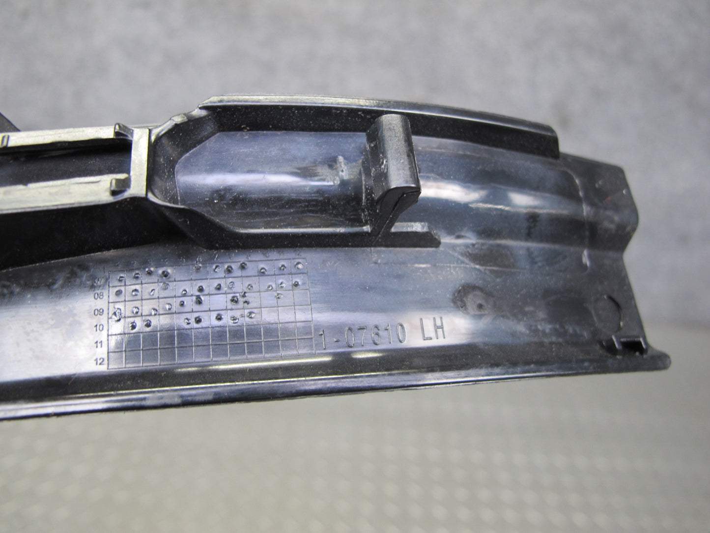 08-14 BMW X6 E71 E72 Rear Left & Right Side Door Scuff Sill Plate Trim Panel Set