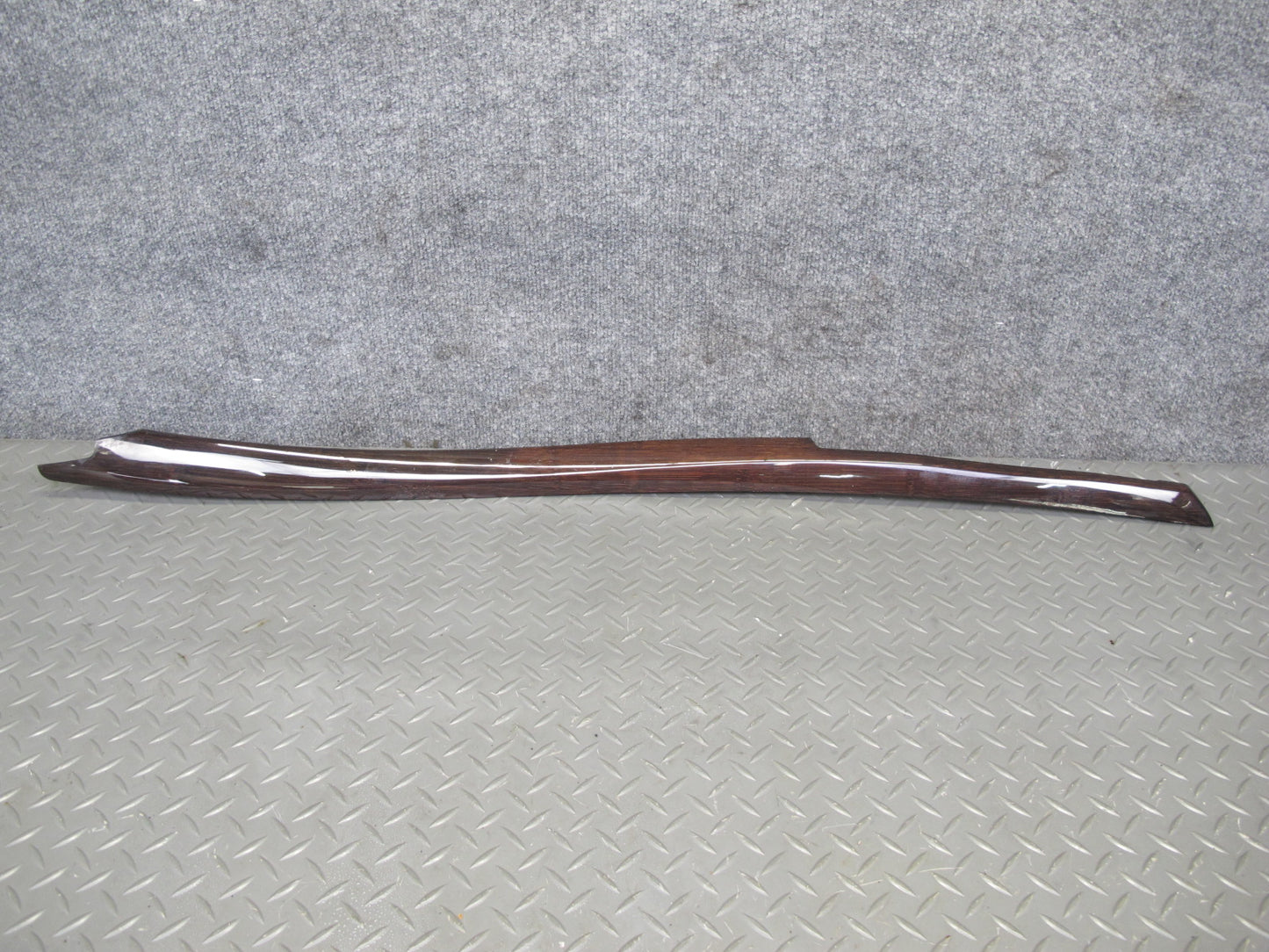 08-14 BMW X6 E71 E72 Front & Rear Right Left Center Console Wood Trim Set of 4