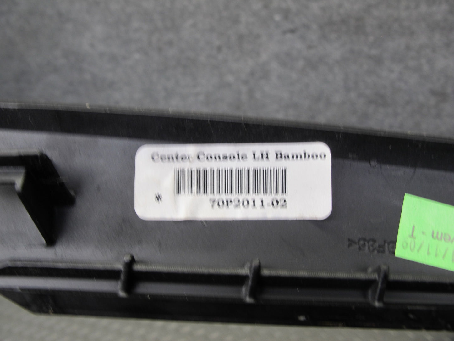 08-14 BMW X6 E71 E72 Front & Rear Right Left Center Console Wood Trim Set of 4