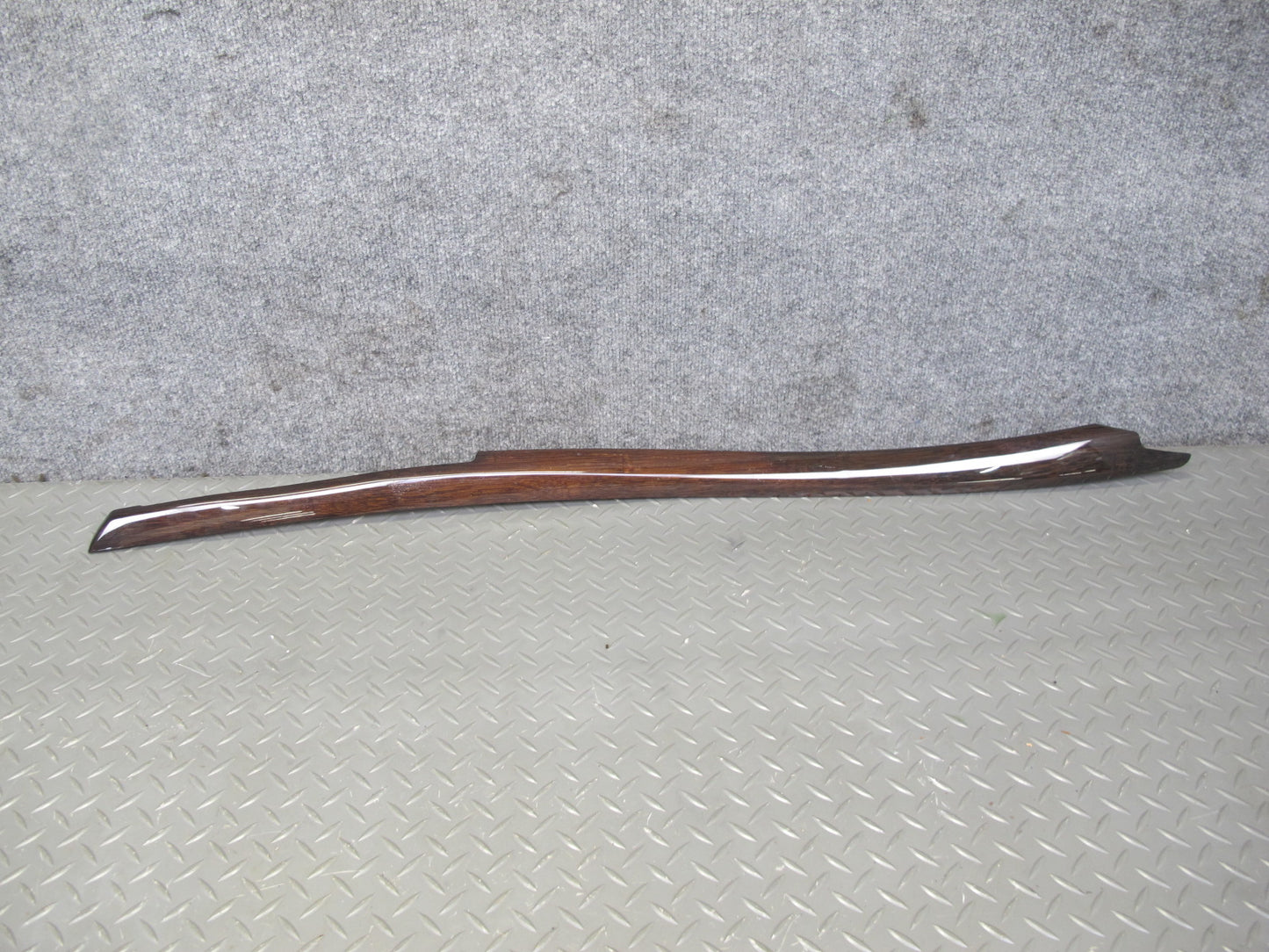 08-14 BMW X6 E71 E72 Front & Rear Right Left Center Console Wood Trim Set of 4