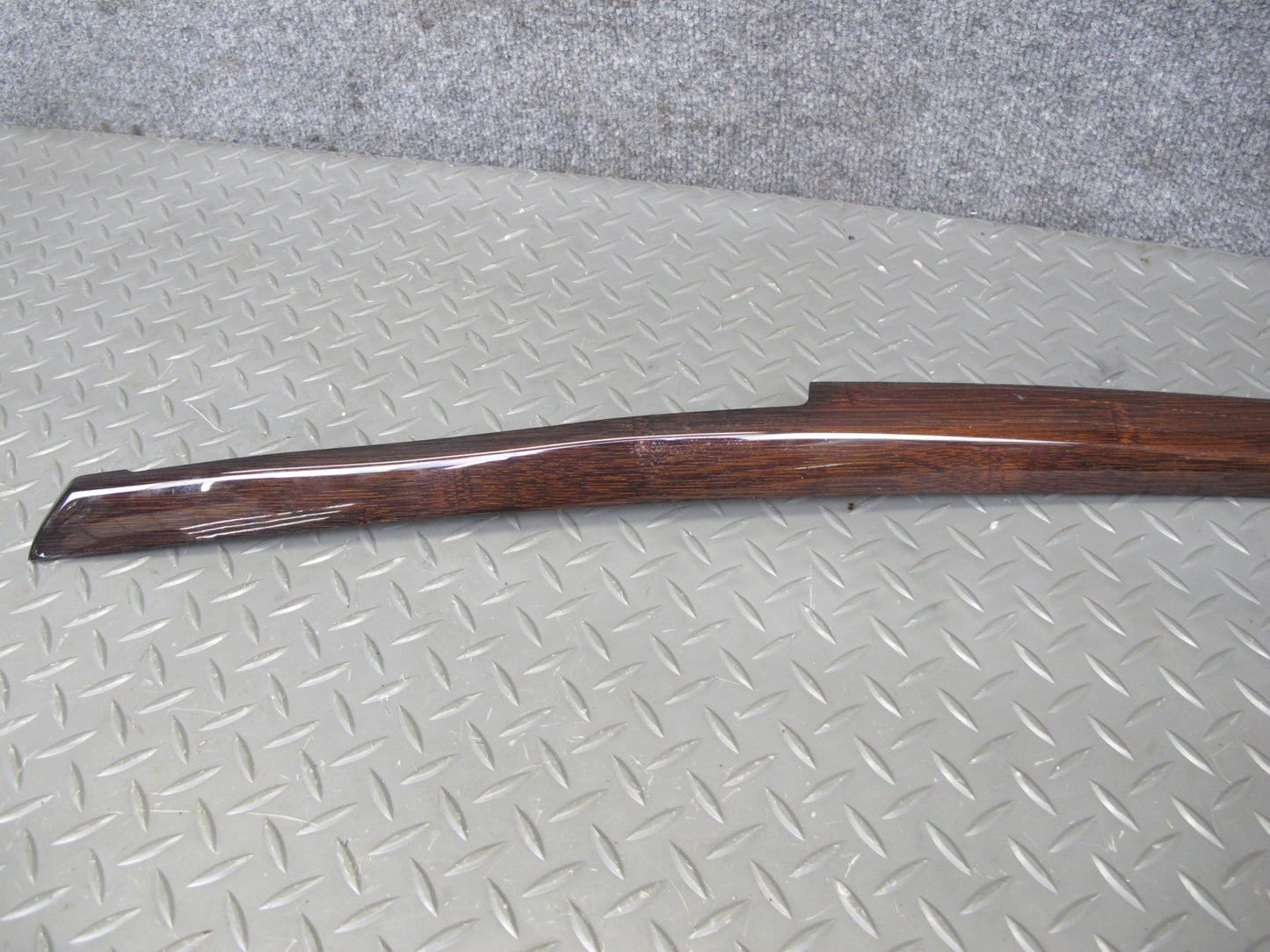 08-14 BMW X6 E71 E72 Front & Rear Right Left Center Console Wood Trim Set of 4