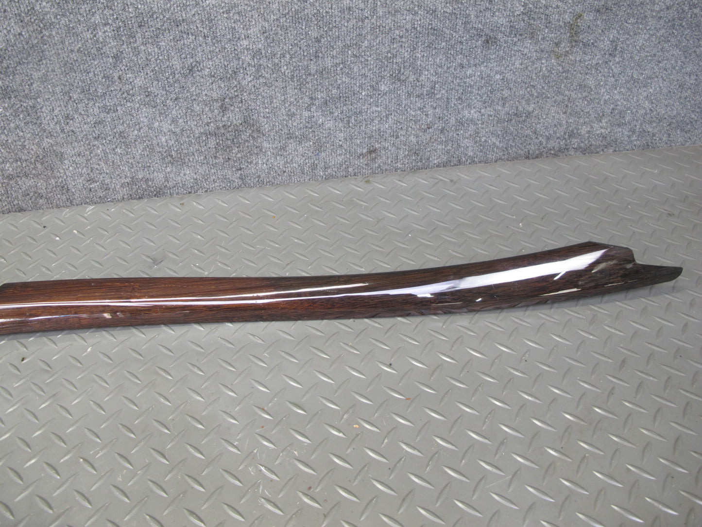 08-14 BMW X6 E71 E72 Front & Rear Right Left Center Console Wood Trim Set of 4