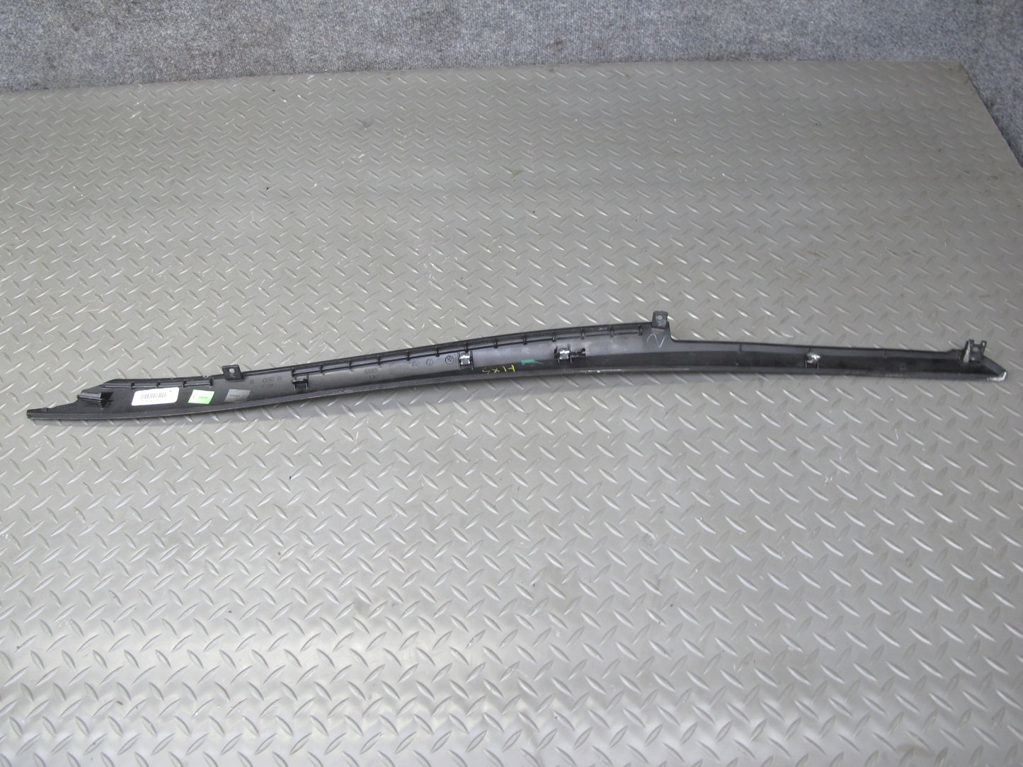 08-14 BMW X6 E71 E72 Front & Rear Right Left Center Console Wood Trim Set of 4