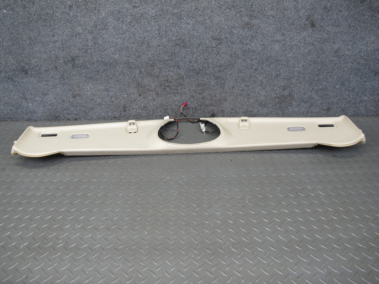 09-12 Mercedes R230 Sl-class Front Headliner A Pillar Trim Cover Set Beige OEM