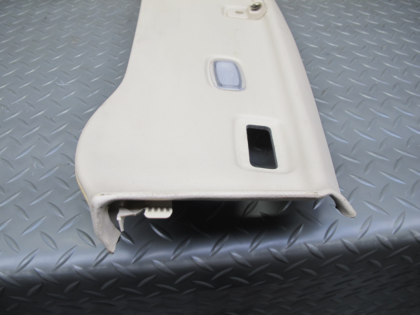 09-12 Mercedes R230 Sl-class Front Headliner A Pillar Trim Cover Set Beige OEM