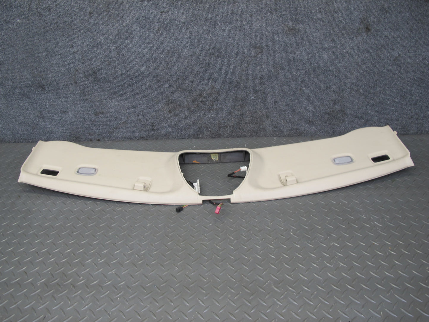 09-12 Mercedes R230 Sl-class Front Headliner A Pillar Trim Cover Set Beige OEM