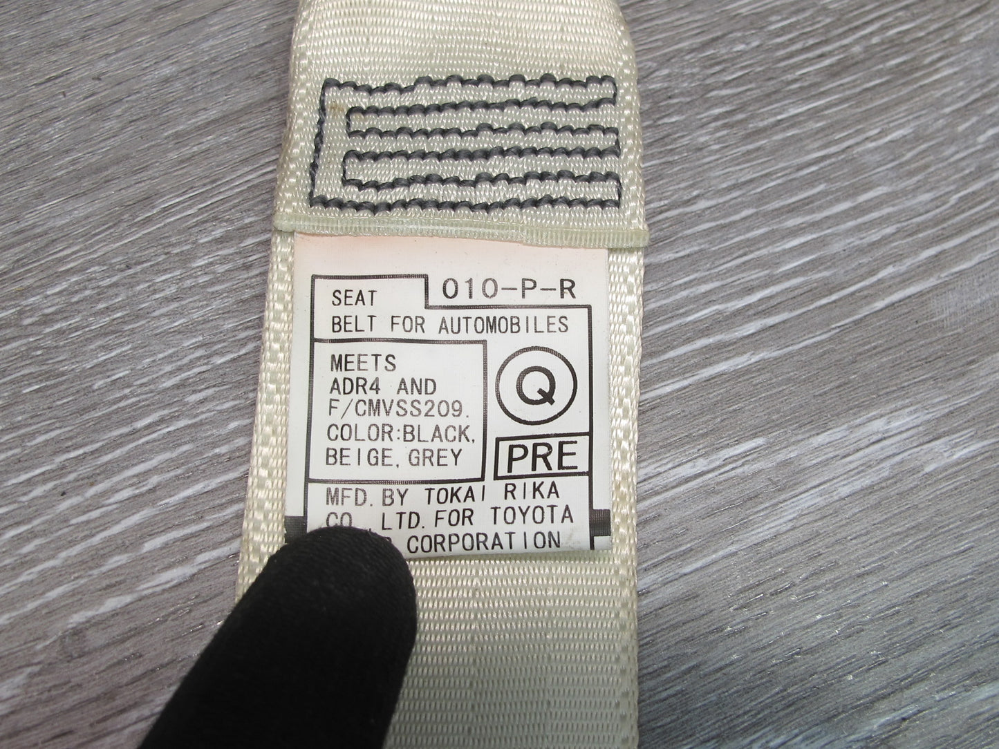 01-06 LEXUS LS430 REAR RIGHT CENTER LEFT SIDE SEATBELT RETRACTOR SET OEM