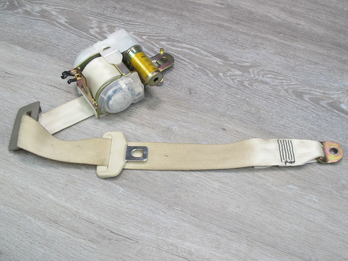 01-06 LEXUS LS430 REAR RIGHT CENTER LEFT SIDE SEATBELT RETRACTOR SET OEM