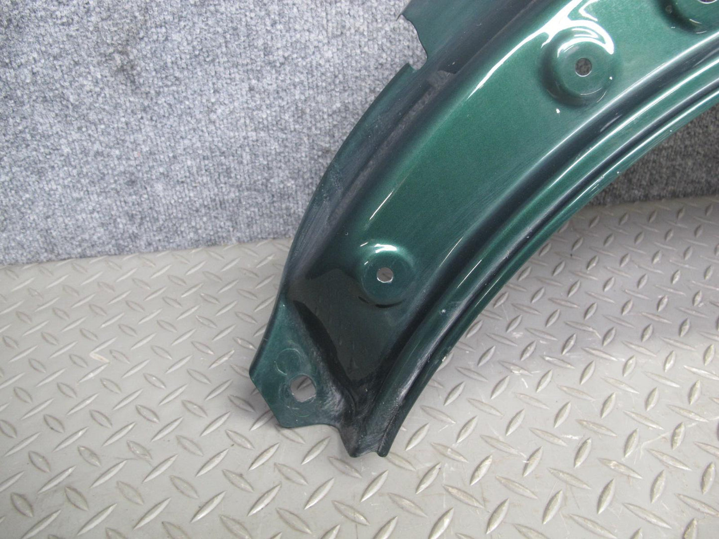 07-13 Mini R55 R56 R57 R58 R59 Front Left Fender Shell Cover Panel Green OEM