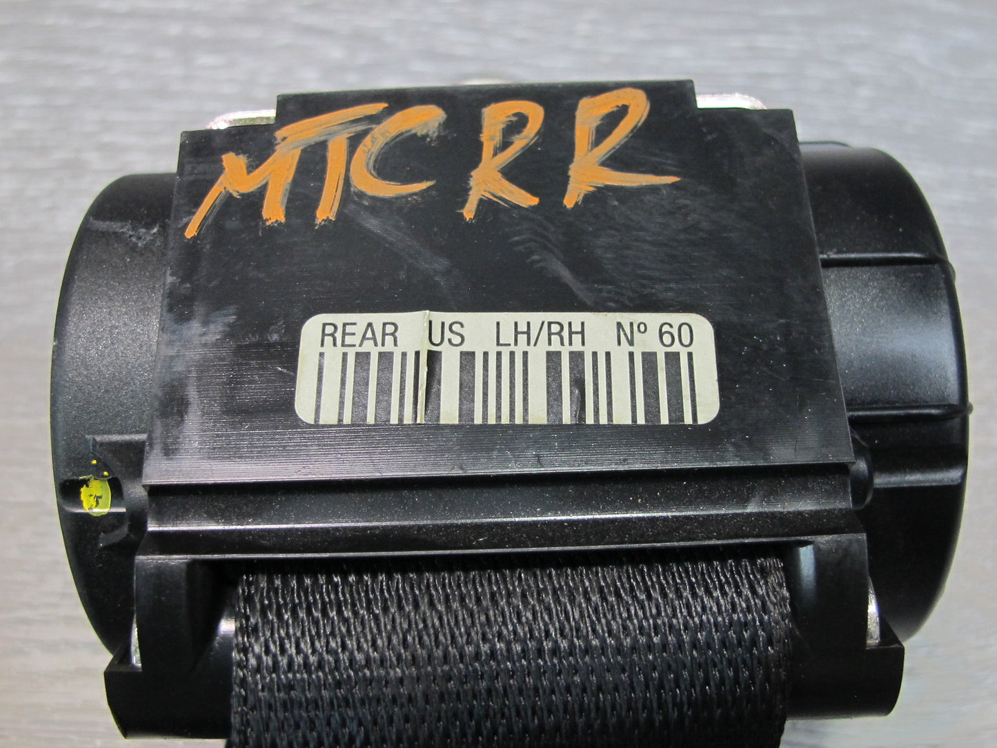 11-16 MINI R60 COUNTRYMAN REAR LEFT & RIGHT SIDE SEATBELT RETRACTOR SET OEM