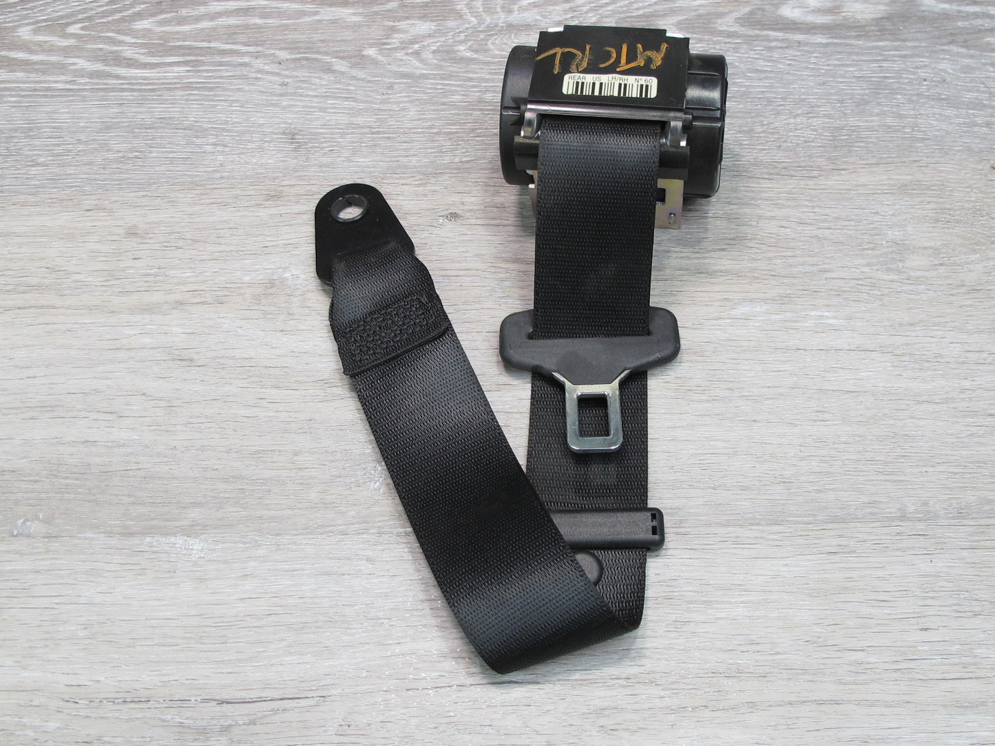 11-16 MINI R60 COUNTRYMAN REAR LEFT & RIGHT SIDE SEATBELT RETRACTOR SET OEM