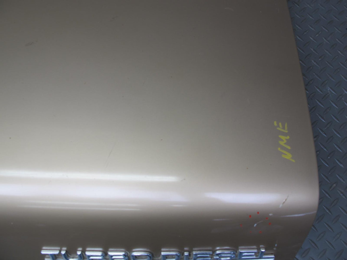 77-85 Mercedes W123 Sedan Rear Trunk Deck Lid Shell Cover Panel OEM