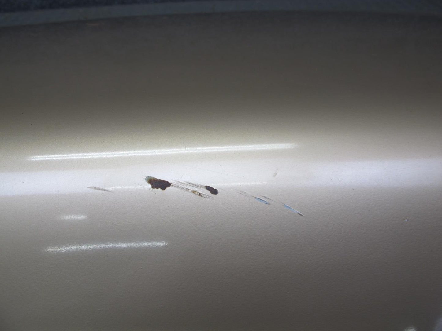 77-85 Mercedes W123 Sedan Rear Trunk Deck Lid Shell Cover Panel OEM