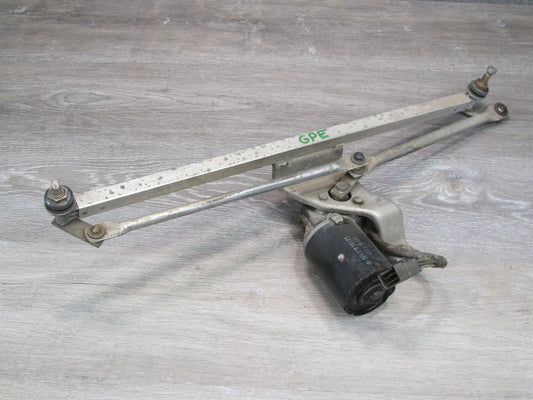 1983-1986 Porsche 928 S Front Windshield Wiper Transmission Linkage W/ Motor