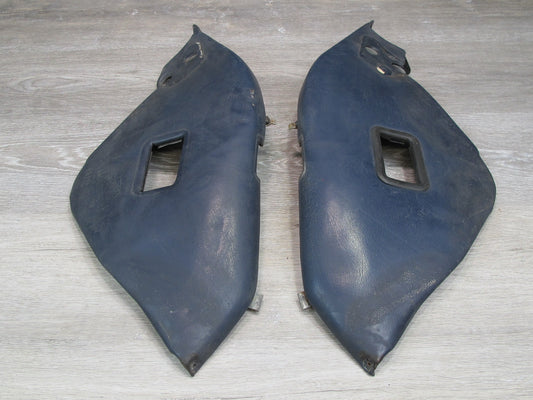 1983-1995 Porsche 928 Rear Right & Left Side Leather Seat Trim Panel Pad