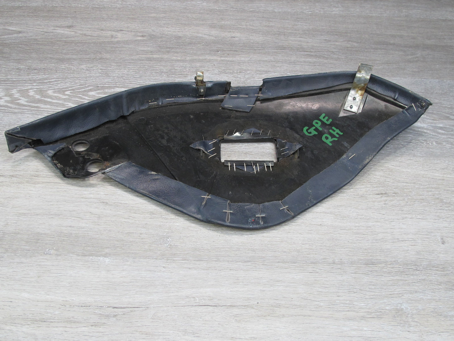 1983-1995 Porsche 928 Rear Right & Left Side Leather Seat Trim Panel Pad