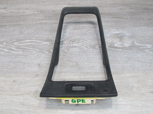 1983-1986 Porsche 928 S AT Center Console Shifter Trim Cover Panel W/ Clock
