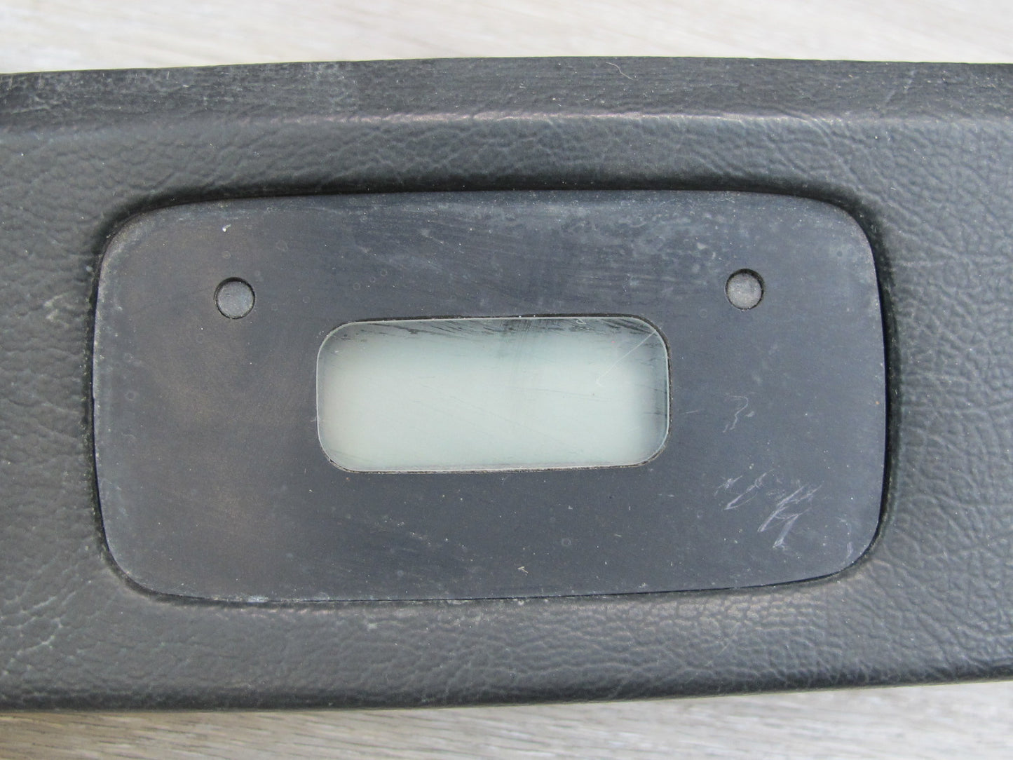 1983-1986 Porsche 928 S AT Center Console Shifter Trim Cover Panel W/ Clock