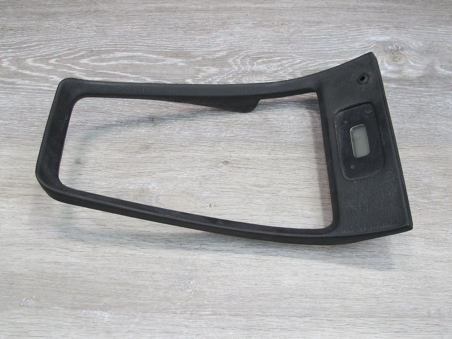 1983-1986 Porsche 928 S AT Center Console Shifter Trim Cover Panel W/ Clock