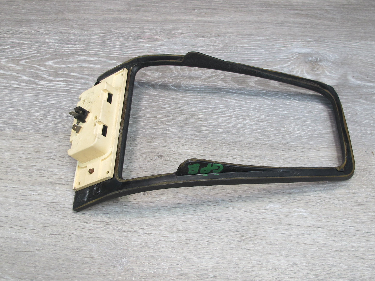 1983-1986 Porsche 928 S AT Center Console Shifter Trim Cover Panel W/ Clock