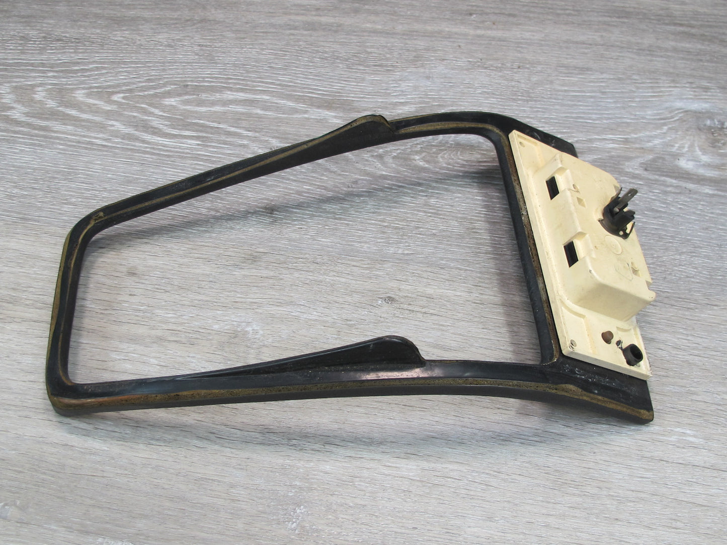 1983-1986 Porsche 928 S AT Center Console Shifter Trim Cover Panel W/ Clock