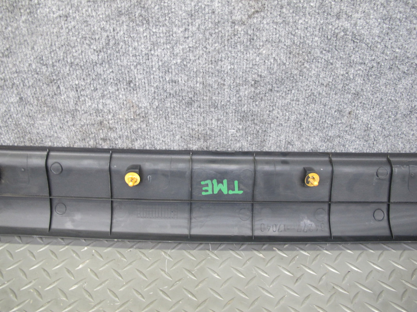 91-95 Toyota SW21L MR2 Rear Window Trim Panel Cover Molding Black OEM