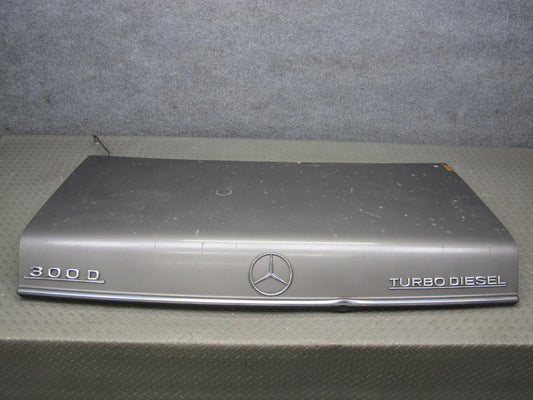 77-85 Mercedes W123 Sedan Rear Trunk Deck Lid Shell Cover Panel OEM
