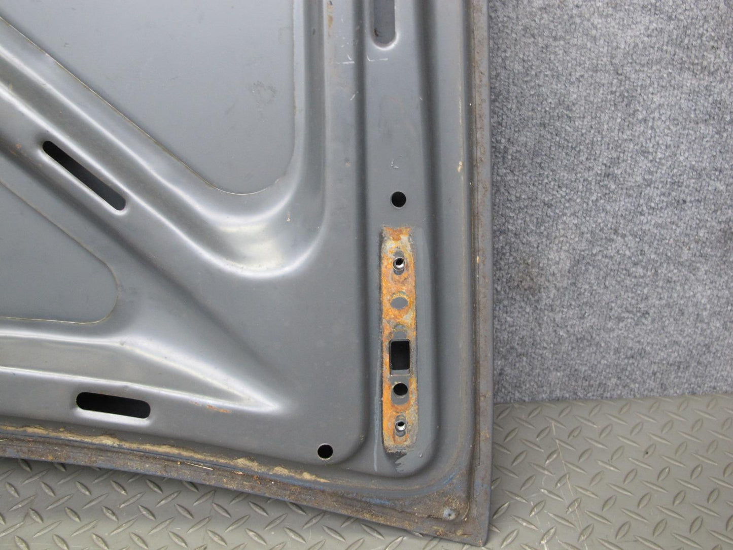 77-85 Mercedes W123 Sedan Rear Trunk Deck Lid Shell Cover Panel OEM