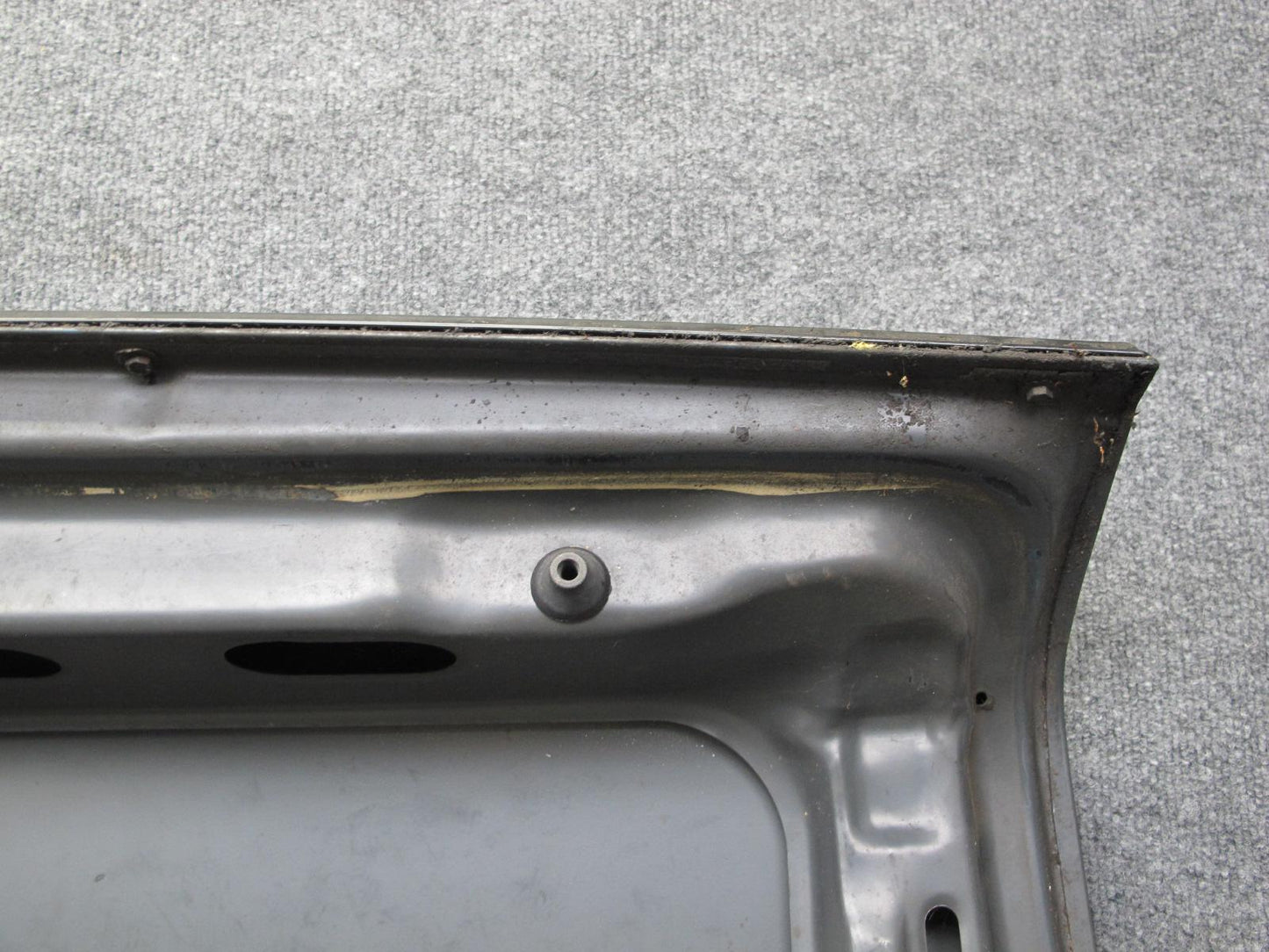 77-85 Mercedes W123 Sedan Rear Trunk Deck Lid Shell Cover Panel OEM
