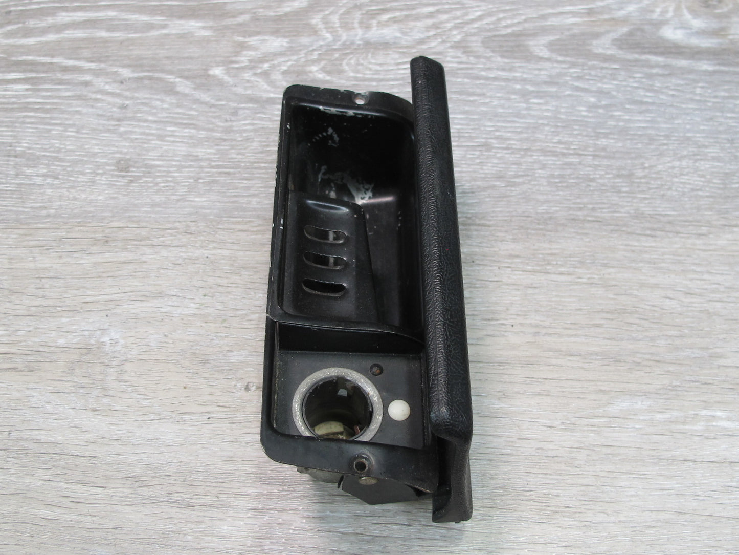 1984-1995 Porsche 928 S Center Console Cigarette Lighter Ashtray Black