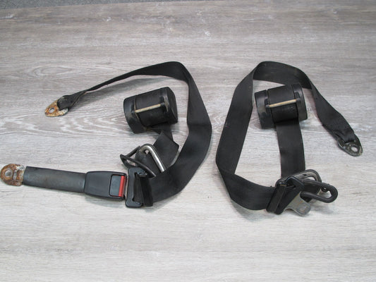 83-86 PORSCHE 928 S FRONT LEFT & RIGHT SIDE SEATBELT RETRACTOR SET OEM