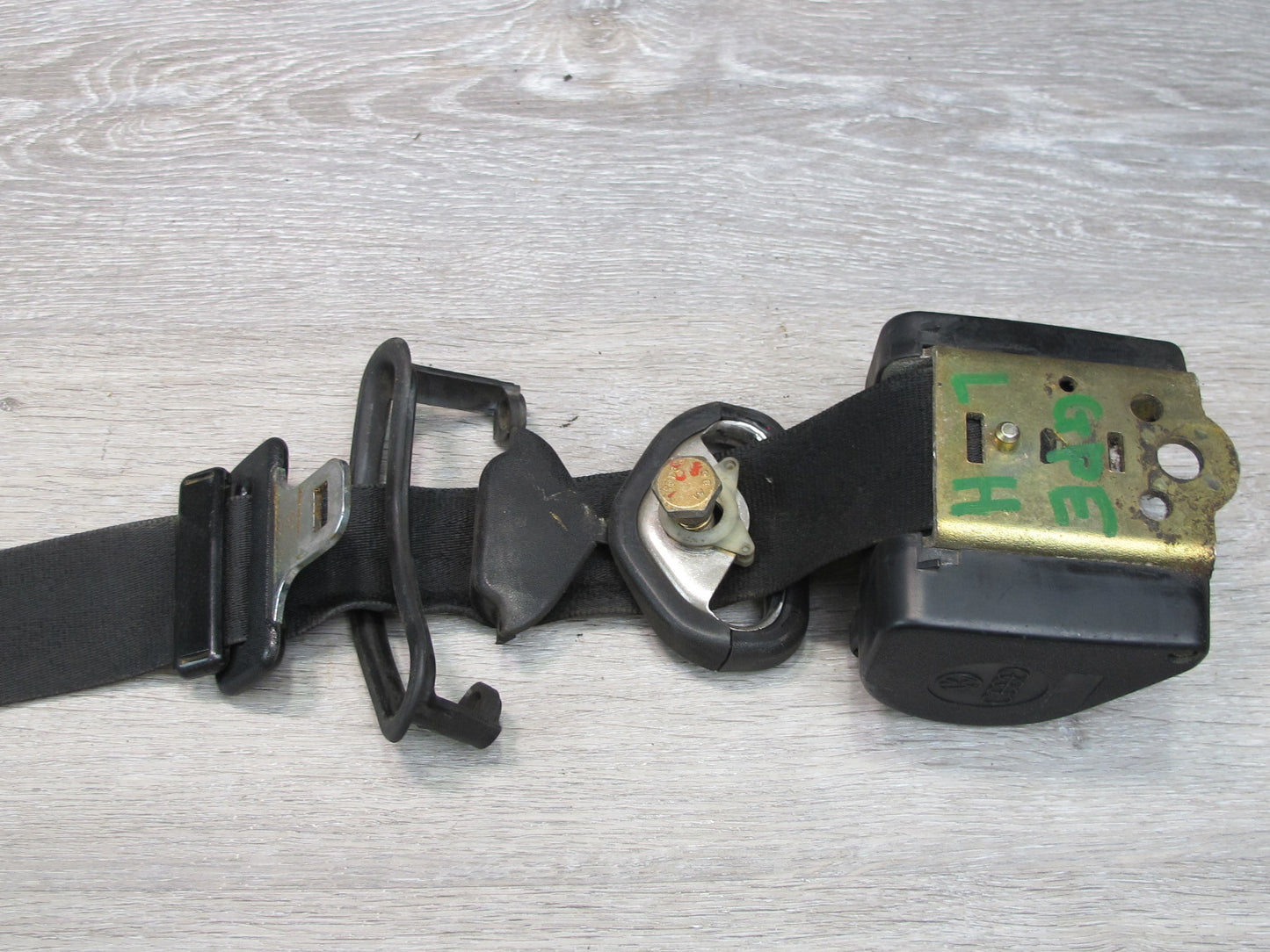 83-86 PORSCHE 928 S FRONT LEFT & RIGHT SIDE SEATBELT RETRACTOR SET OEM