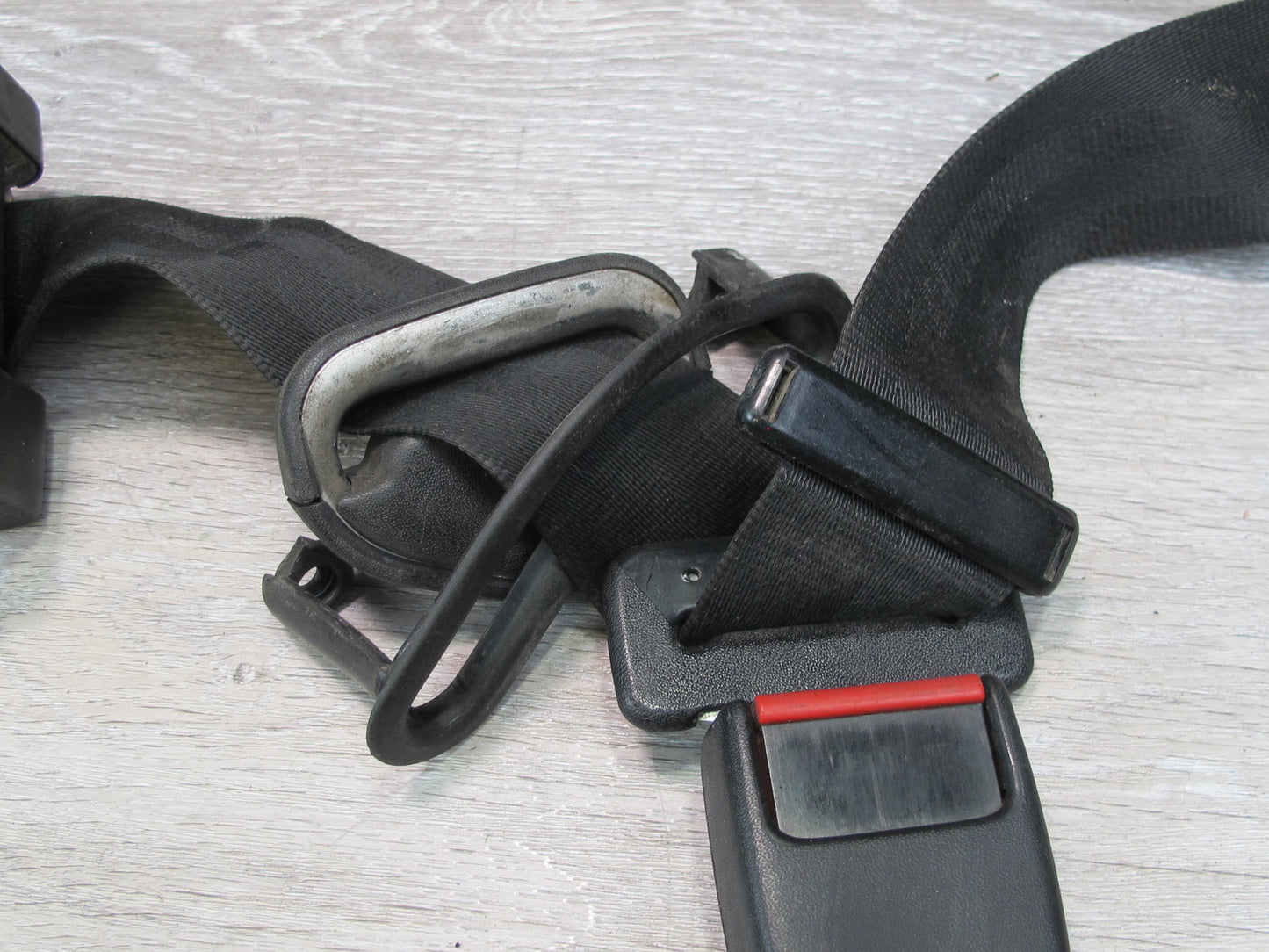 83-86 PORSCHE 928 S FRONT LEFT & RIGHT SIDE SEATBELT RETRACTOR SET OEM