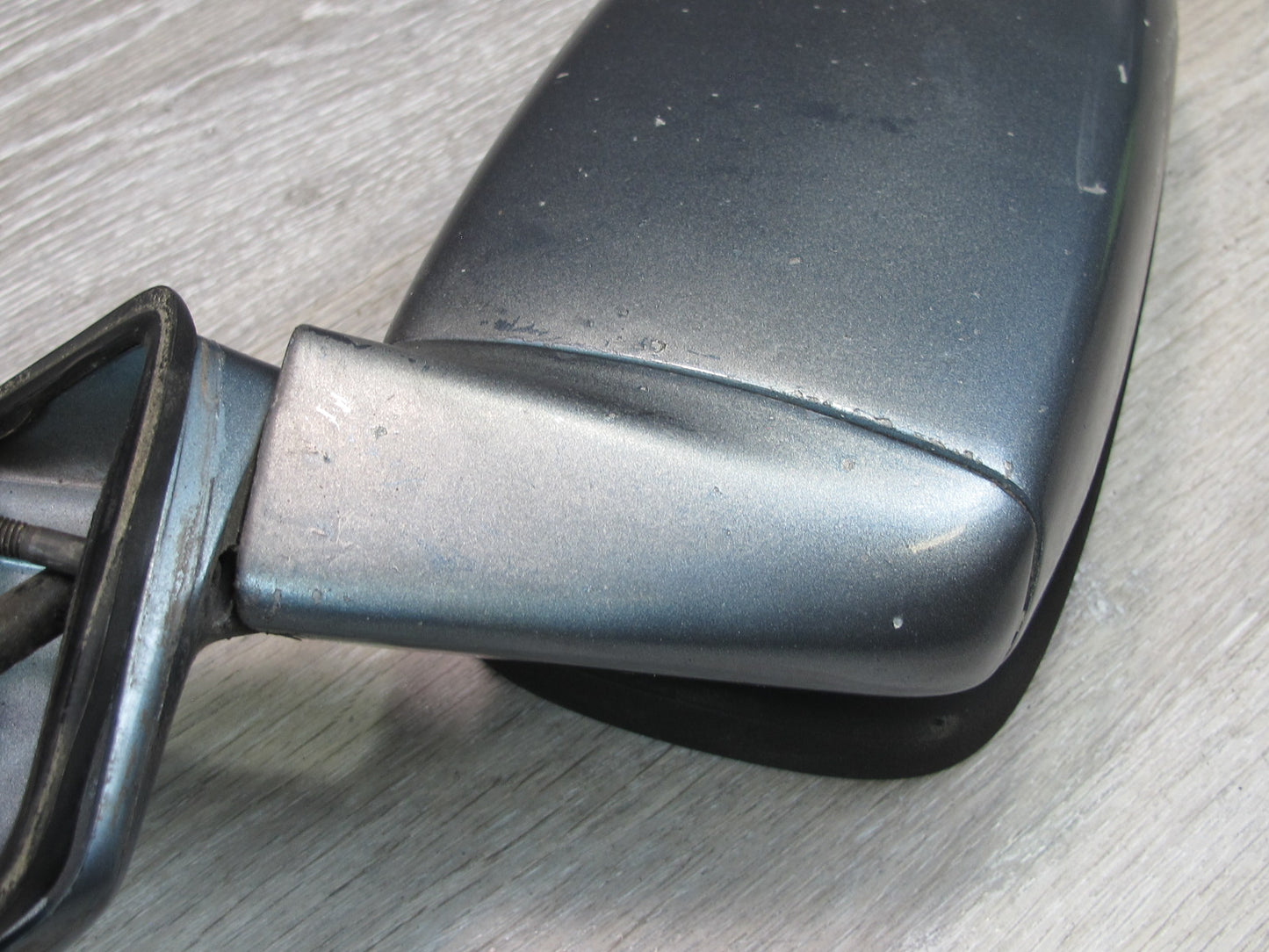 1984-1985 Porsche 928 S Front Right Side View Exterior Door Mirror Gray