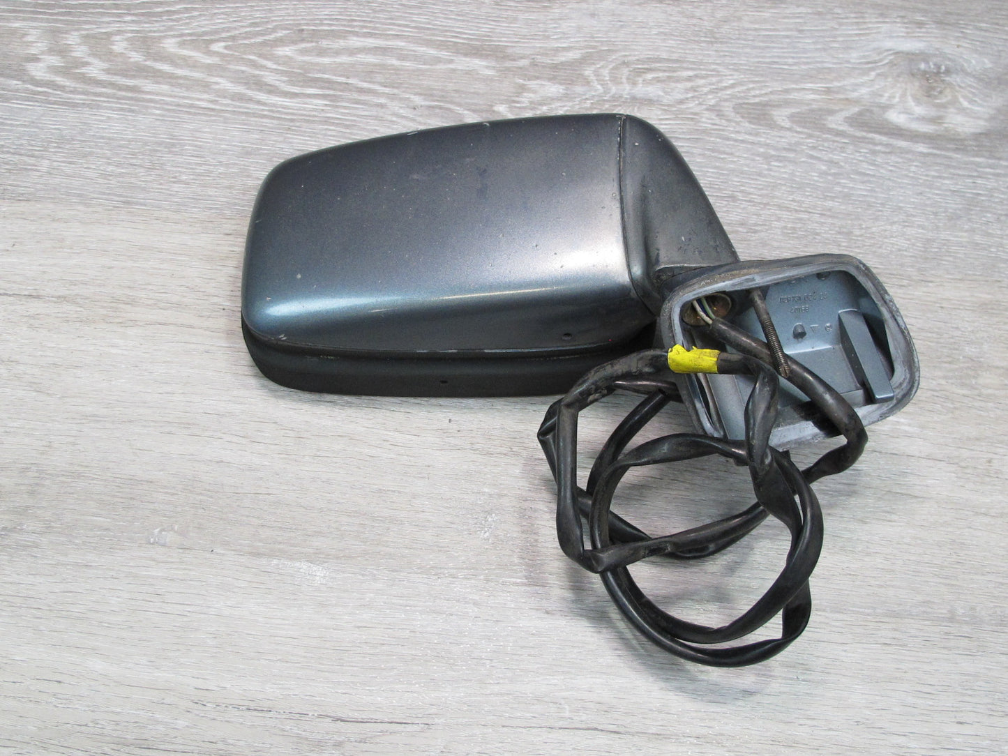 1984-1985 Porsche 928 S Front Right Side View Exterior Door Mirror Gray